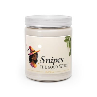 Snipes The Good Witch Scented Candle | Witchy Home Decor, Cozy Gift, Aromatherapy, Ritual Candles, Halloween Decor
