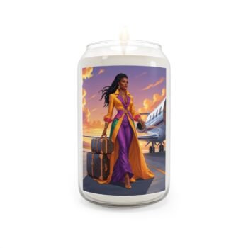 Luxury Travel Scented Candle, Relaxing Aromatherapy, Stylish Home Décor, Gift for Her, Self-Care Essentials