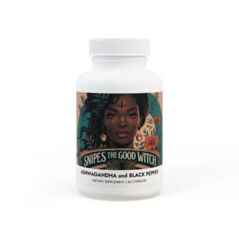 Ashwagandha and Black Pepper Supplement (60 capsules)
